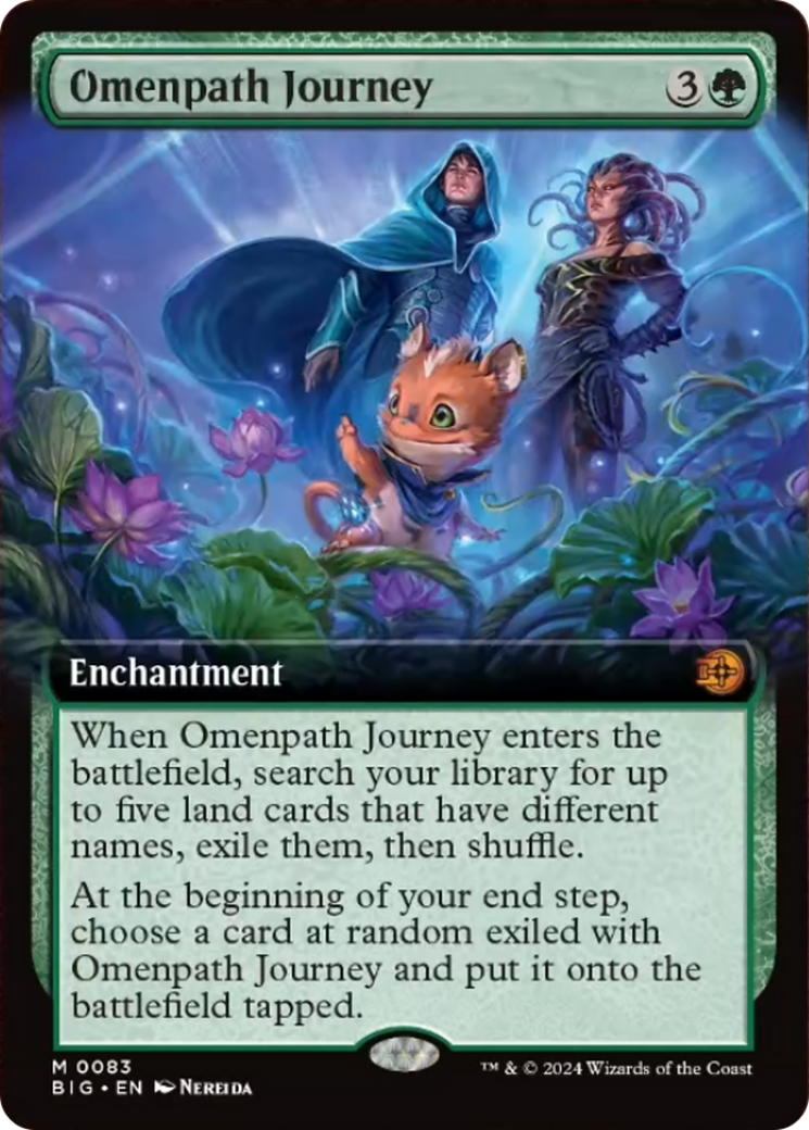 Omenpath Journey (Extended Art) [Outlaws of Thunder Junction: The Big Score] | Jomio and Rueliete's Cards and Comics