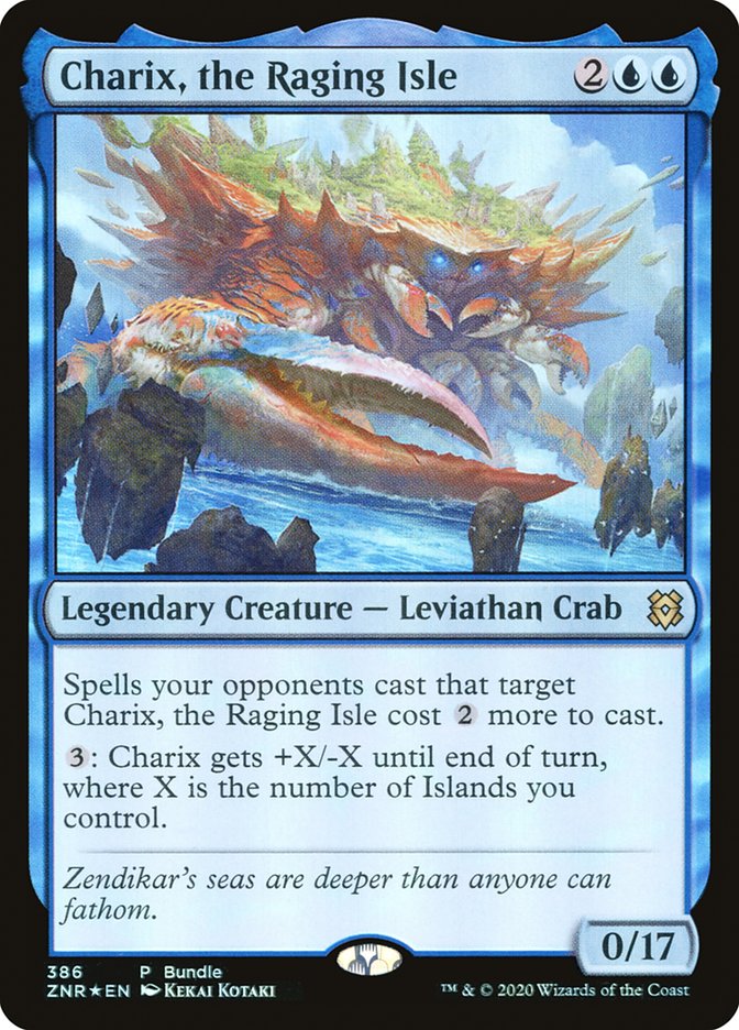 Charix, the Raging Isle (386) [Zendikar Rising Promos] | Jomio and Rueliete's Cards and Comics