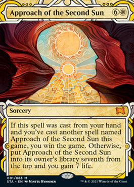 Approach of the Second Sun (Foil Etched) [Strixhaven: School of Mages Mystical Archive] | Jomio and Rueliete's Cards and Comics