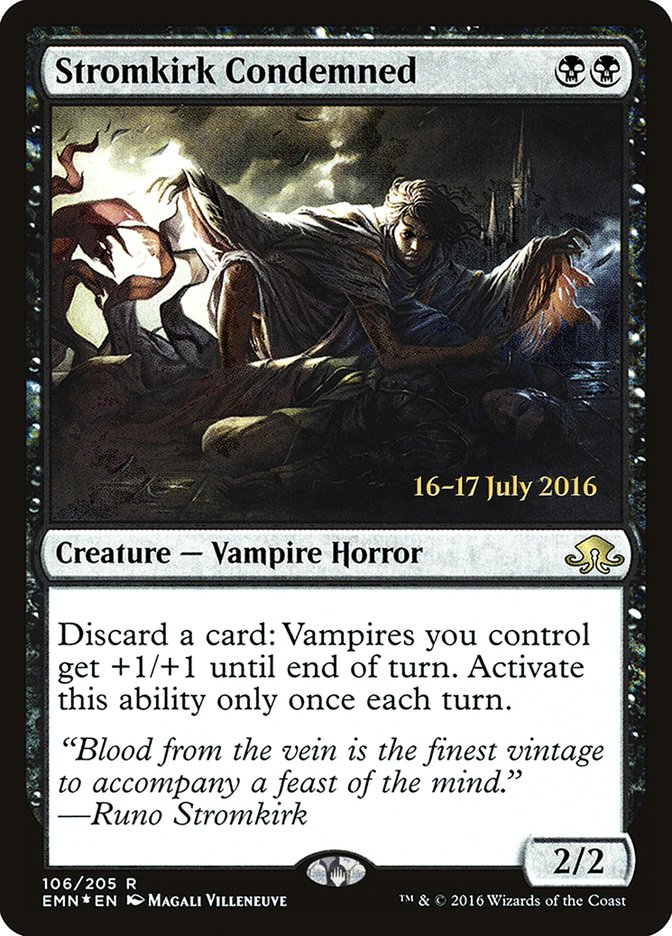 Stromkirk Condemned [Eldritch Moon Prerelease Promos] | Jomio and Rueliete's Cards and Comics
