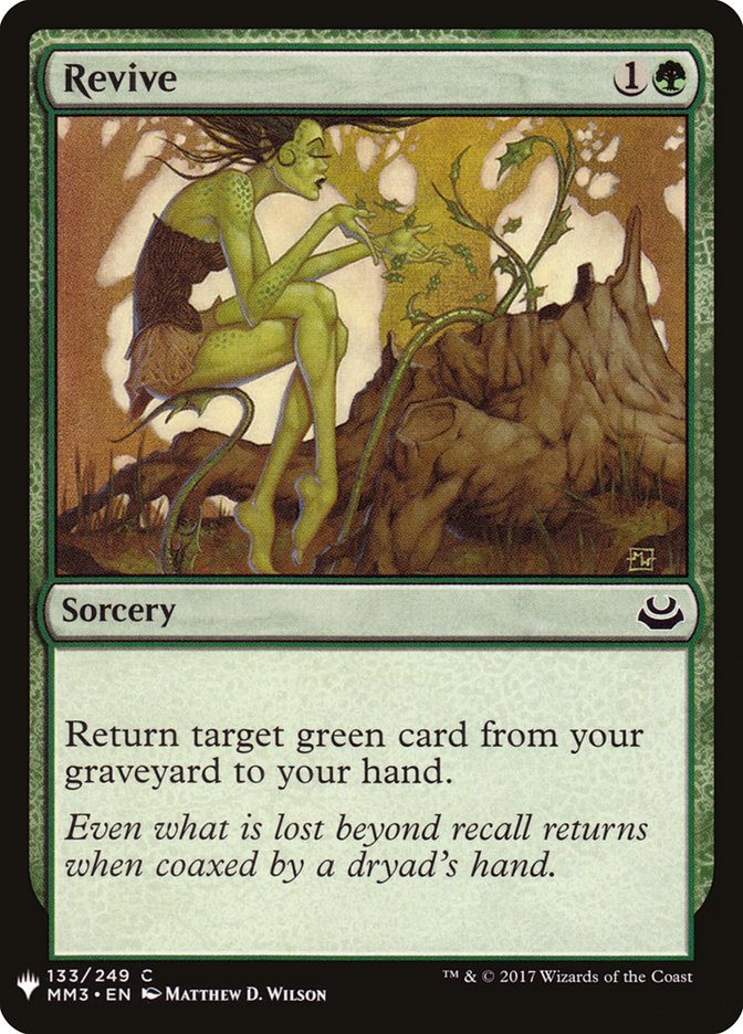 Revive [Mystery Booster] | Jomio and Rueliete's Cards and Comics