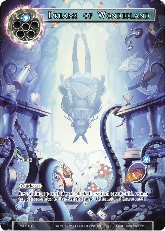 Dreams of Wonderland (WL013) [Promo Cards] | Jomio and Rueliete's Cards and Comics