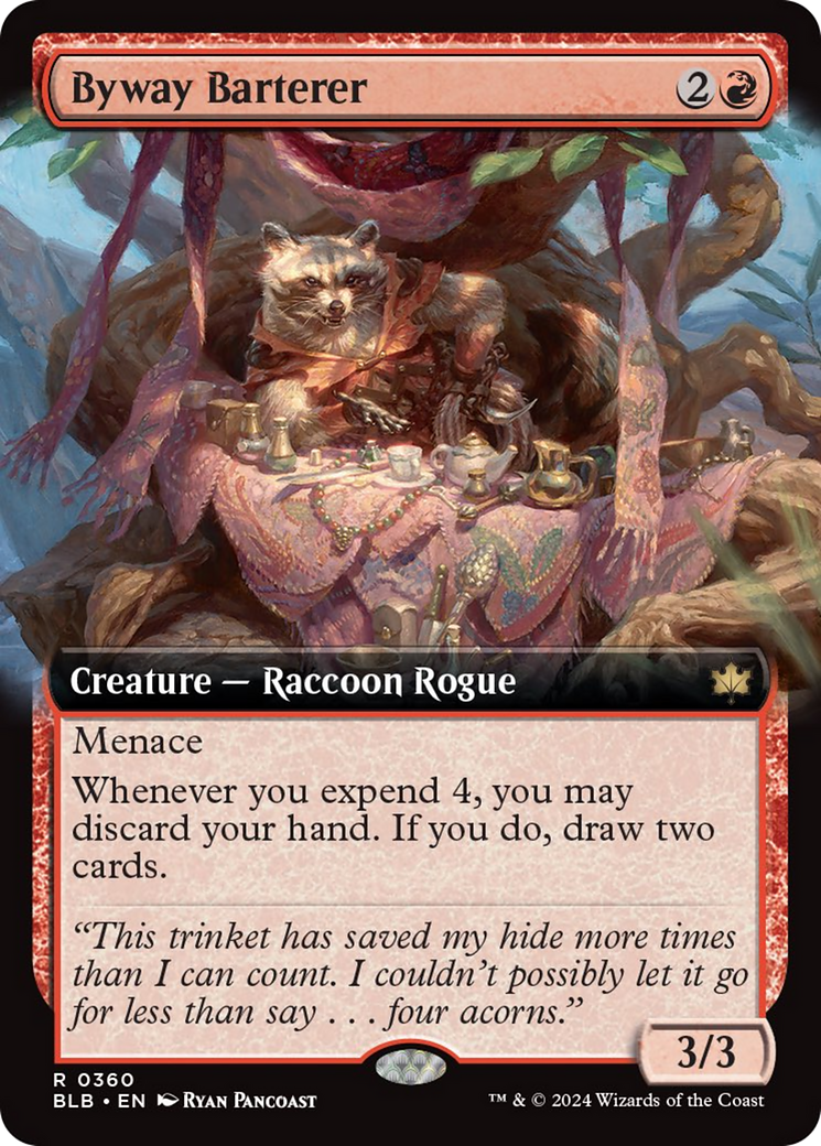 Byway Barterer (Extended Art) [Bloomburrow] | Jomio and Rueliete's Cards and Comics