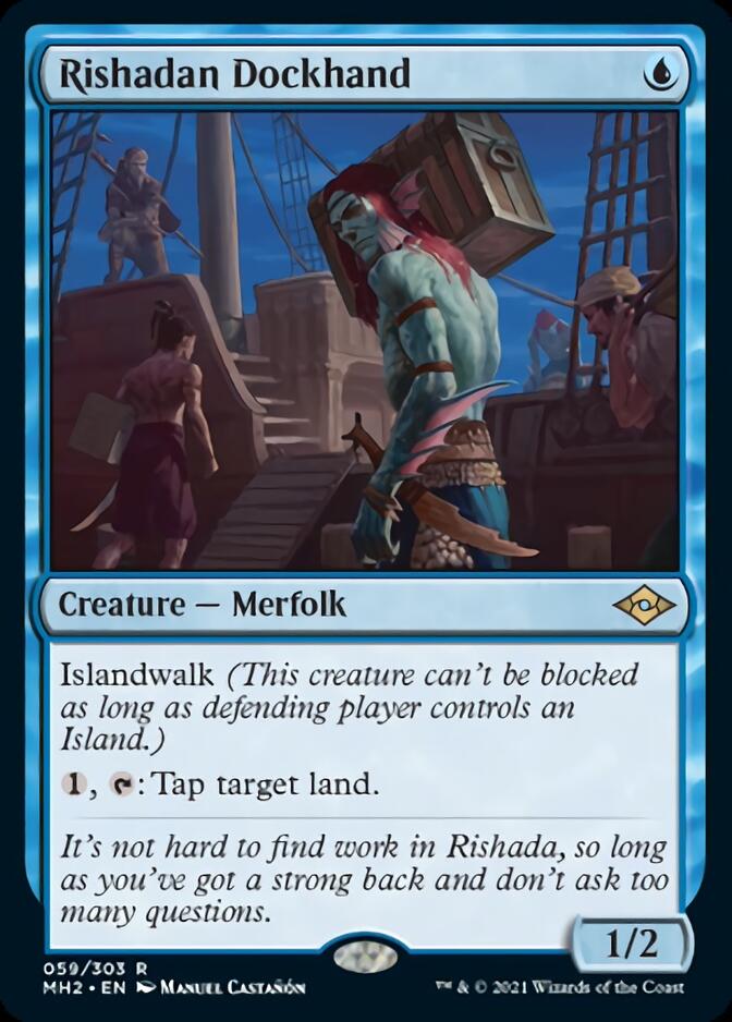 Rishadan Dockhand [Modern Horizons 2] | Jomio and Rueliete's Cards and Comics
