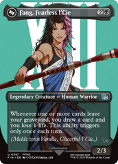 Fang, Fearless l'Cie (Borderless) [FINAL FANTASY] | Jomio and Rueliete's Cards and Comics