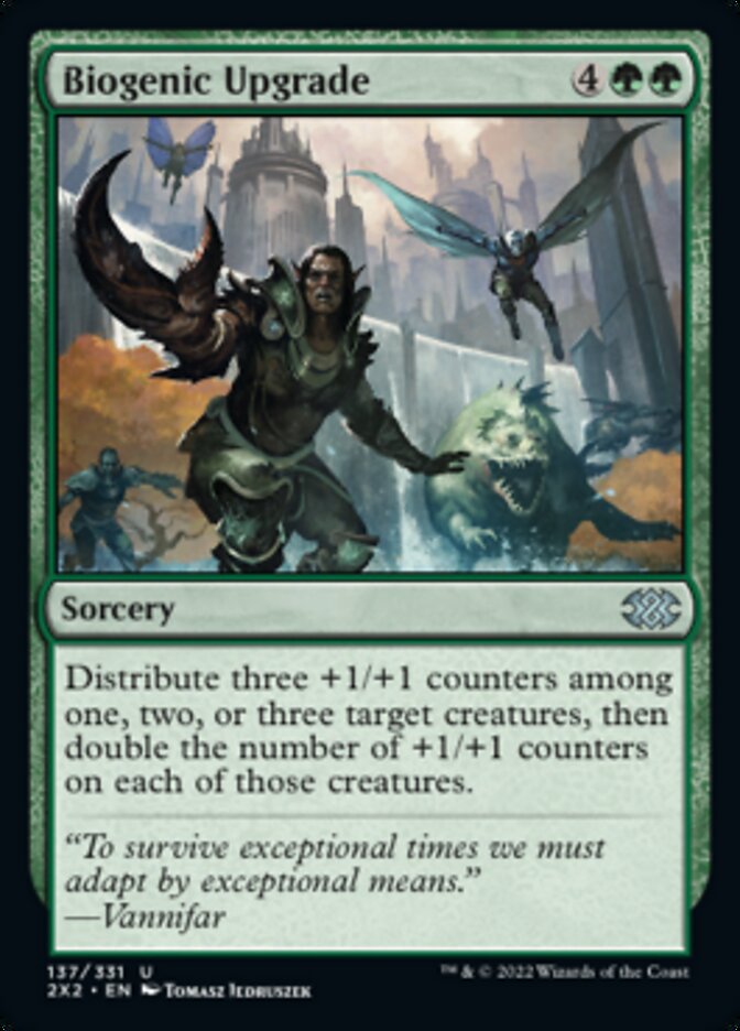 Biogenic Upgrade [Double Masters 2022] | Jomio and Rueliete's Cards and Comics