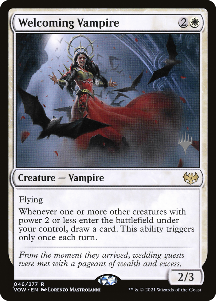 Welcoming Vampire (Promo Pack) [The Brothers' War Promos] | Jomio and Rueliete's Cards and Comics