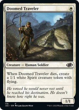 Doomed Traveler [Jumpstart 2022] | Jomio and Rueliete's Cards and Comics