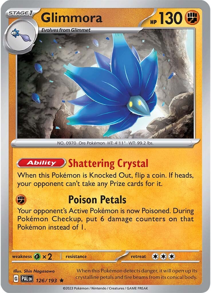 Glimmora (126/193) [Scarlet & Violet: Paldea Evolved] | Jomio and Rueliete's Cards and Comics