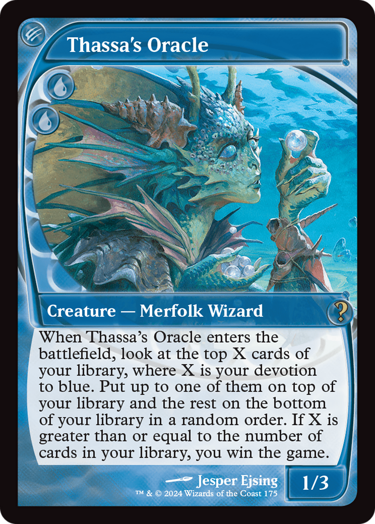 Thassa's Oracle (Future Sight) [Mystery Booster 2] | Jomio and Rueliete's Cards and Comics