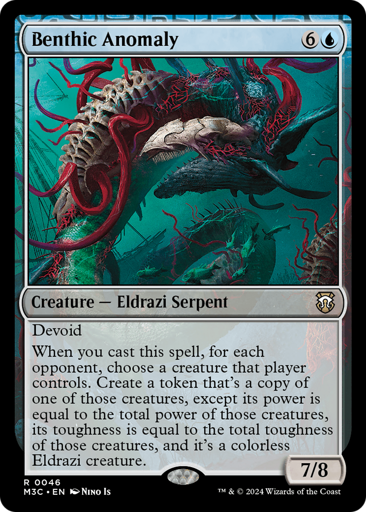 Benthic Anomaly (Ripple Foil) [Modern Horizons 3 Commander] | Jomio and Rueliete's Cards and Comics