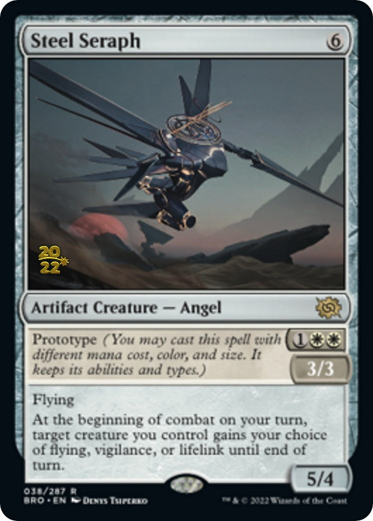 Steel Seraph [The Brothers' War Prerelease Promos] | Jomio and Rueliete's Cards and Comics