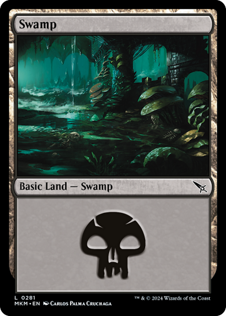 Swamp (0281) [Murders at Karlov Manor] | Jomio and Rueliete's Cards and Comics