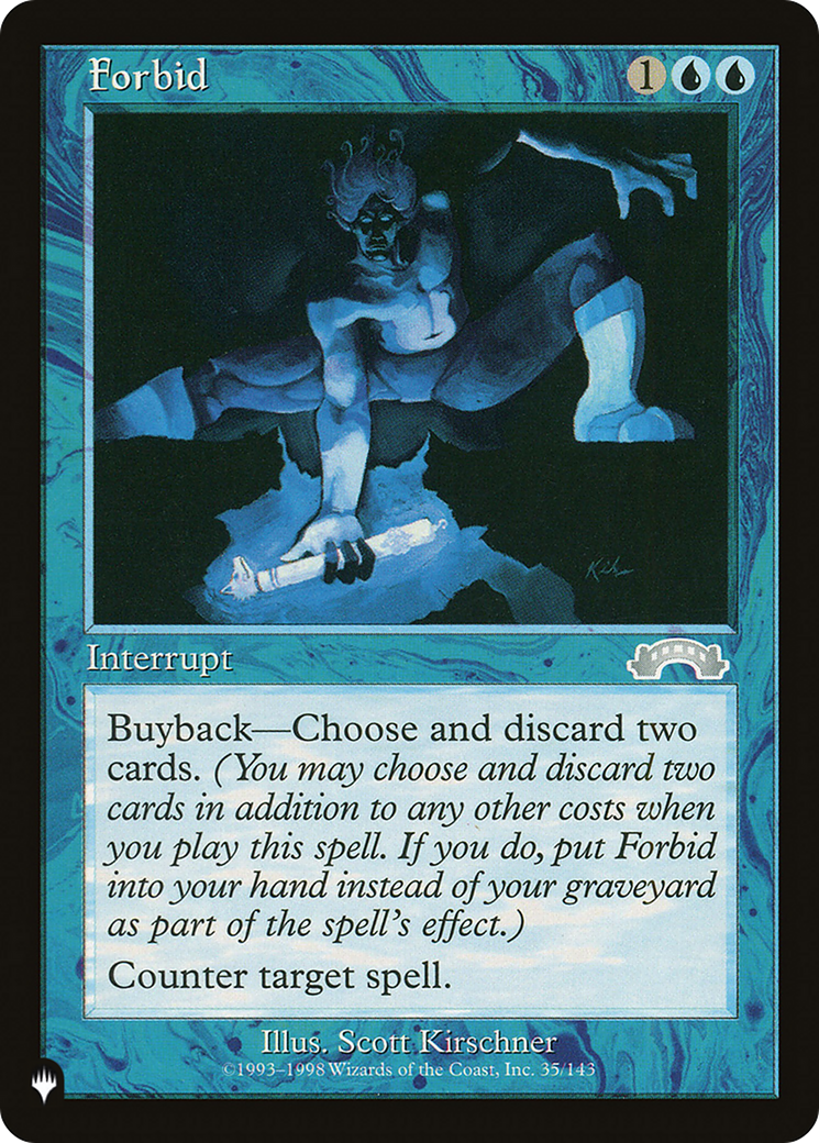 Forbid [The List] | Jomio and Rueliete's Cards and Comics