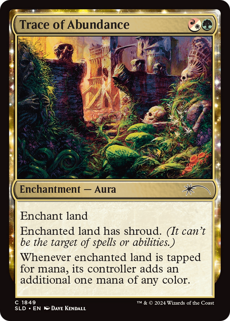 Trace of Abundance [Secret Lair Drop Series] | Jomio and Rueliete's Cards and Comics