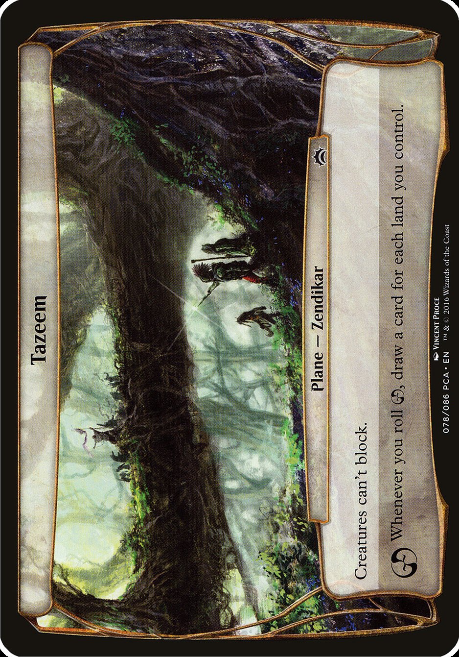 Tazeem (Planes) [Planechase Anthology Planes] | Jomio and Rueliete's Cards and Comics