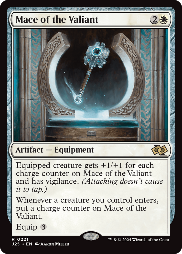 Mace of the Valiant [Foundations Jumpstart] | Jomio and Rueliete's Cards and Comics