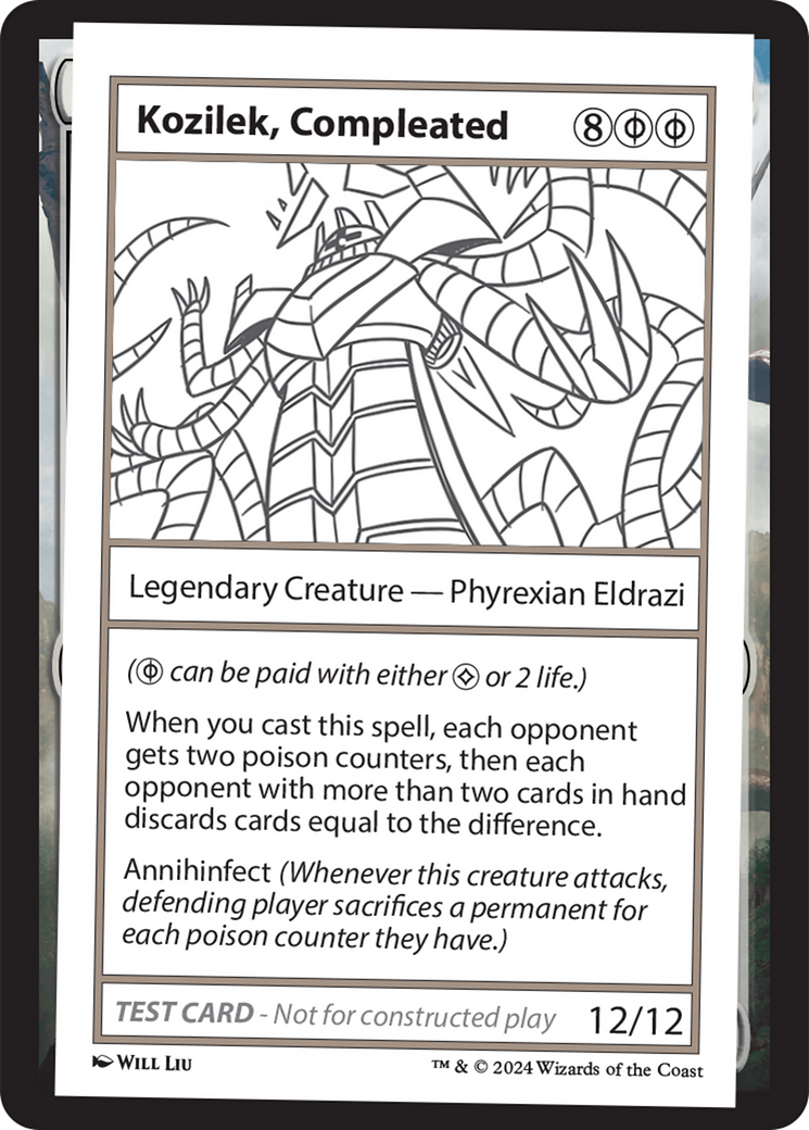 Kozilek, Completed [Mystery Booster 2 Playtest Cards] | Jomio and Rueliete's Cards and Comics