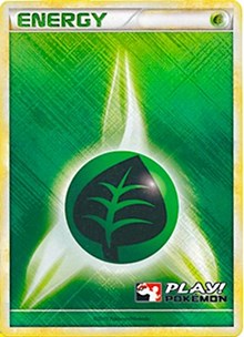 Grass Energy (2010 Play Pokemon Promo) [League & Championship Cards] | Jomio and Rueliete's Cards and Comics