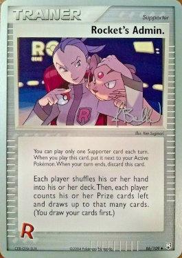 Rocket's Admin. (86/109) (Eeveelutions - Jimmy Ballard) [World Championships 2006] | Jomio and Rueliete's Cards and Comics