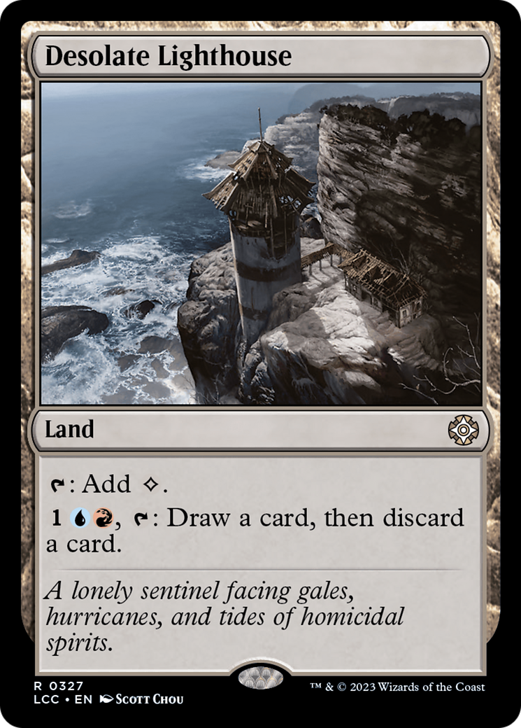 Desolate Lighthouse [The Lost Caverns of Ixalan Commander] | Jomio and Rueliete's Cards and Comics