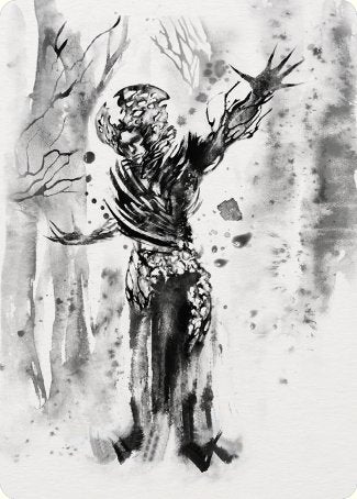 Rustvine Cultivator Art Card [Phyrexia: All Will Be One Art Series] | Jomio and Rueliete's Cards and Comics