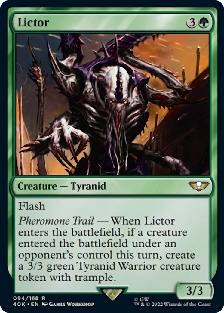 Lictor [Warhammer 40,000] | Jomio and Rueliete's Cards and Comics