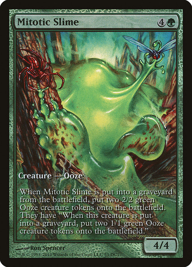 Mitotic Slime (Extended Art) [Magic 2011 Promos] | Jomio and Rueliete's Cards and Comics
