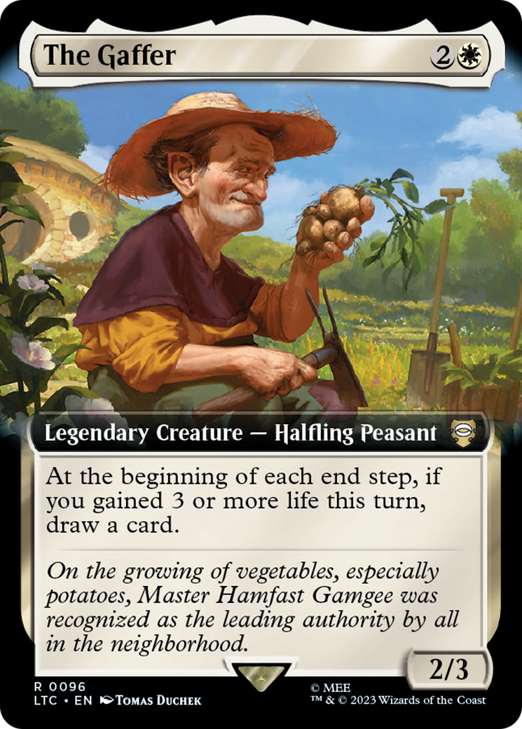 The Gaffer (Extended Art) [The Lord of the Rings: Tales of Middle-Earth Commander] | Jomio and Rueliete's Cards and Comics
