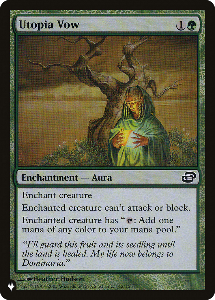Utopia Vow [The List] | Jomio and Rueliete's Cards and Comics
