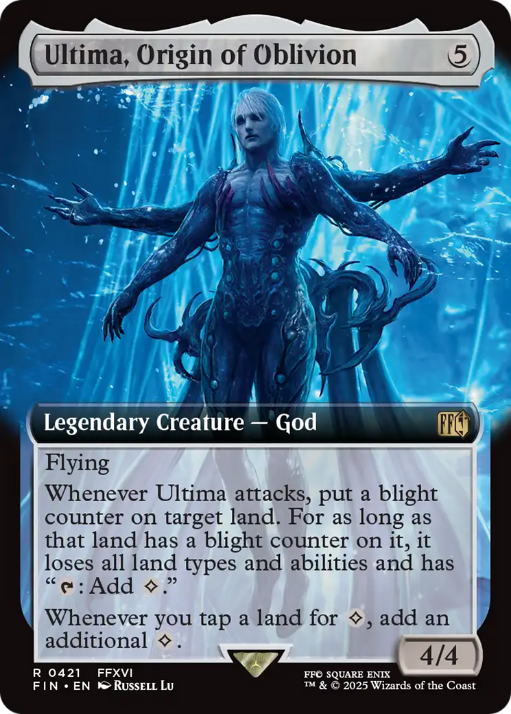 Ultima, Origin of Oblivion (Extended Art) [FINAL FANTASY] | Jomio and Rueliete's Cards and Comics