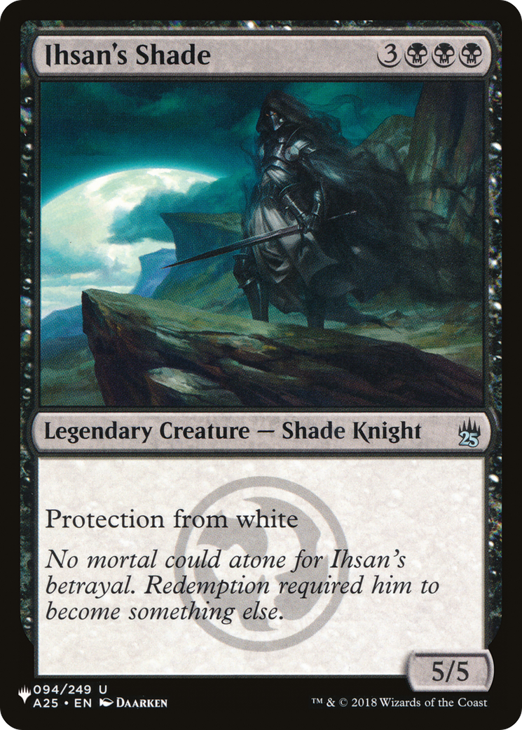 Ihsan's Shade [The List] | Jomio and Rueliete's Cards and Comics