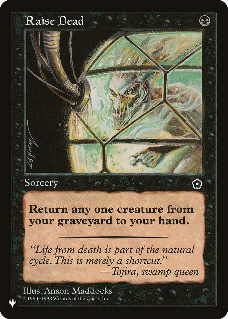 Raise Dead [The List] | Jomio and Rueliete's Cards and Comics