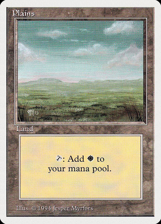 Plains (294) [Summer Magic / Edgar] | Jomio and Rueliete's Cards and Comics