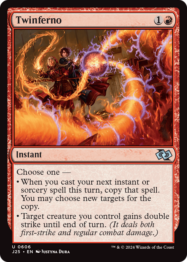 Twinferno [Foundations Jumpstart] | Jomio and Rueliete's Cards and Comics