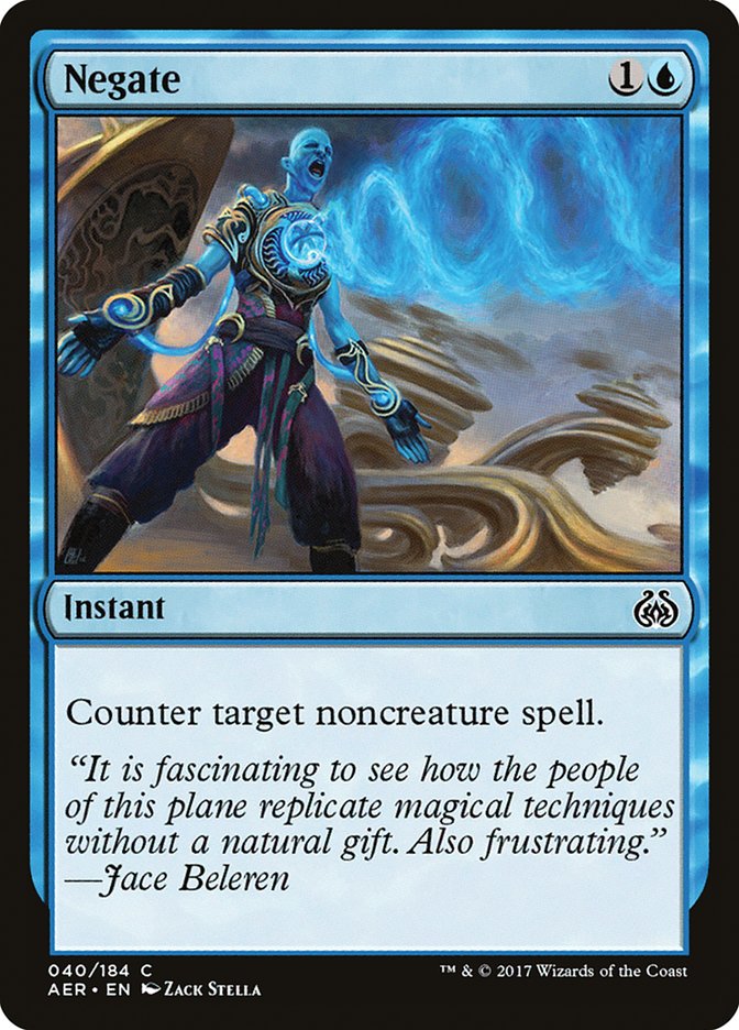 Negate [Aether Revolt] | Jomio and Rueliete's Cards and Comics