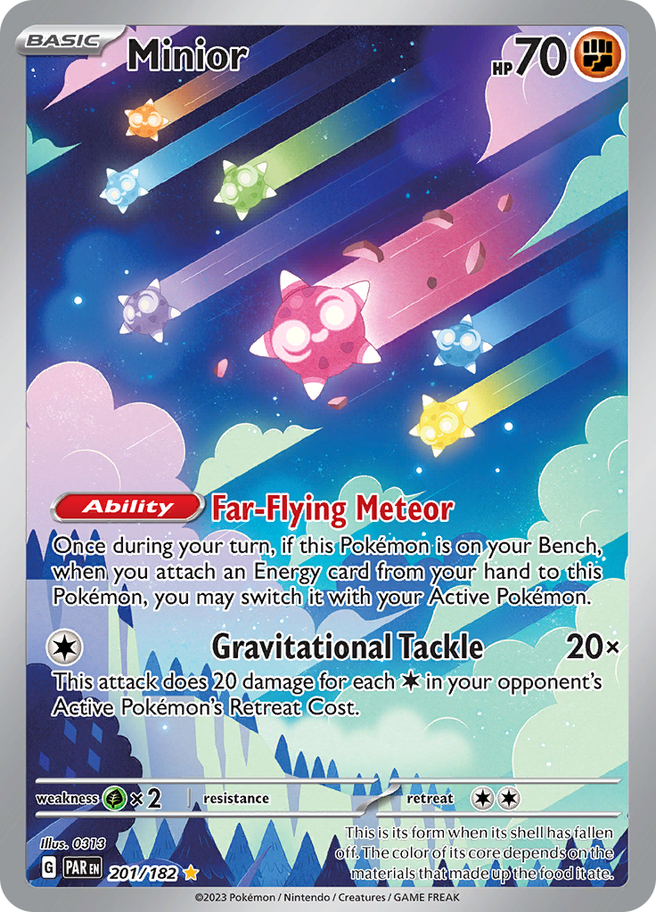 Minior (201/182) [Scarlet & Violet: Paradox Rift] | Jomio and Rueliete's Cards and Comics