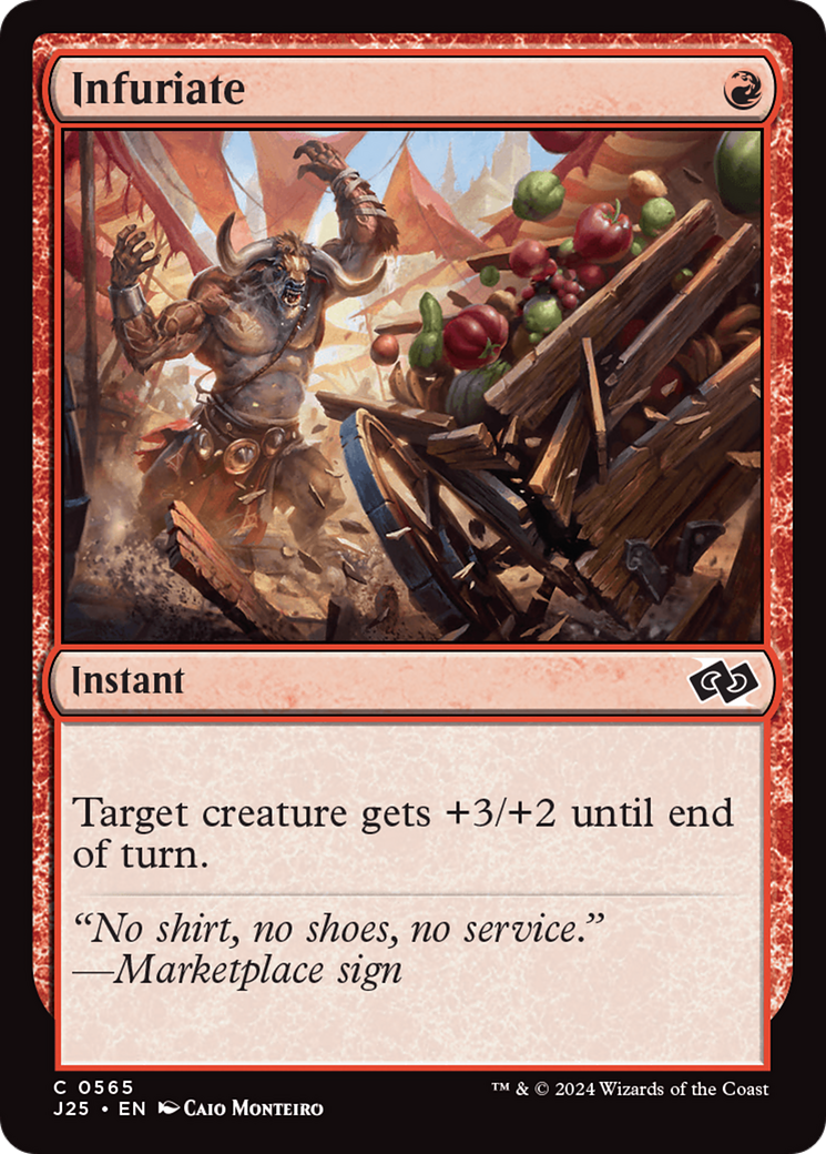 Infuriate [Foundations Jumpstart] | Jomio and Rueliete's Cards and Comics