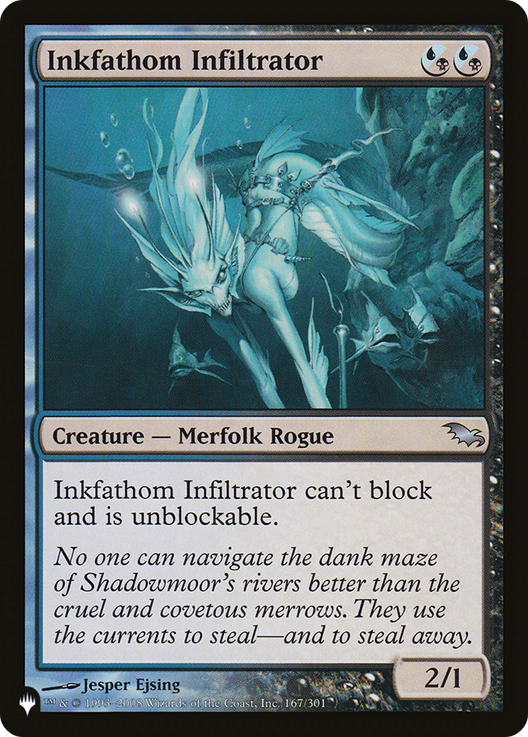Inkfathom Infiltrator [The List] | Jomio and Rueliete's Cards and Comics
