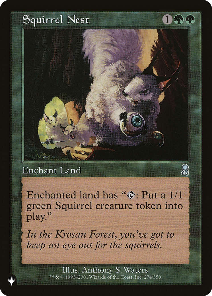 Squirrel Nest [The List] | Jomio and Rueliete's Cards and Comics
