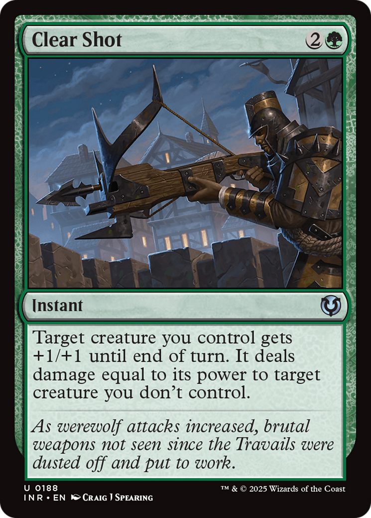 Clear Shot [Innistrad Remastered] | Jomio and Rueliete's Cards and Comics