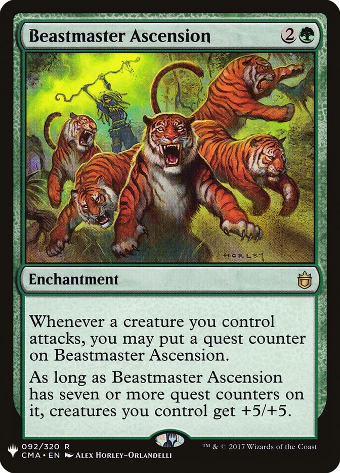 Beastmaster Ascension [Mystery Booster] | Jomio and Rueliete's Cards and Comics