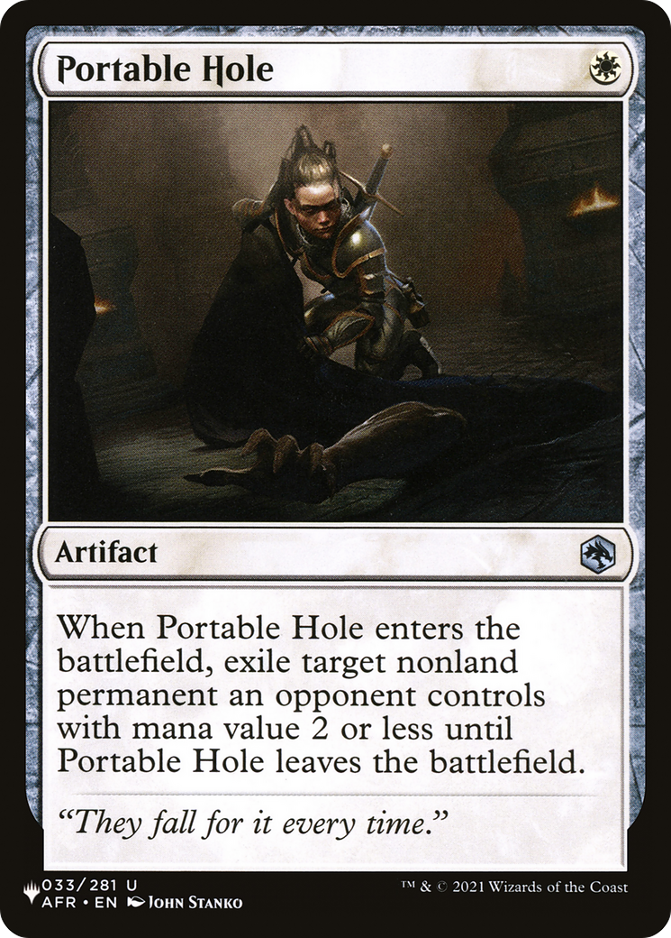 Portable Hole [The List] | Jomio and Rueliete's Cards and Comics