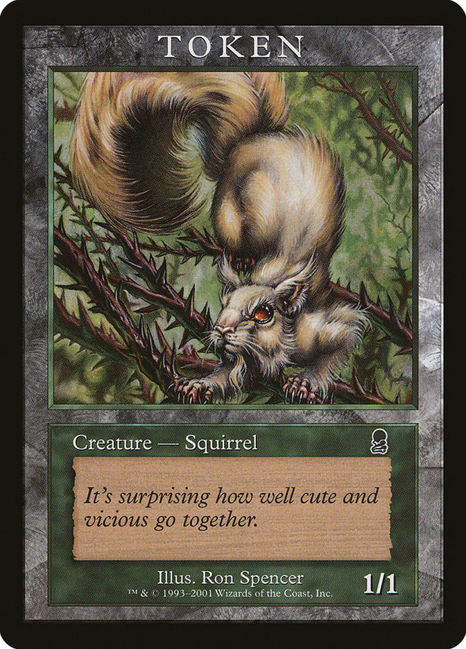 Squirrel Token [Magic Player Rewards 2002] | Jomio and Rueliete's Cards and Comics