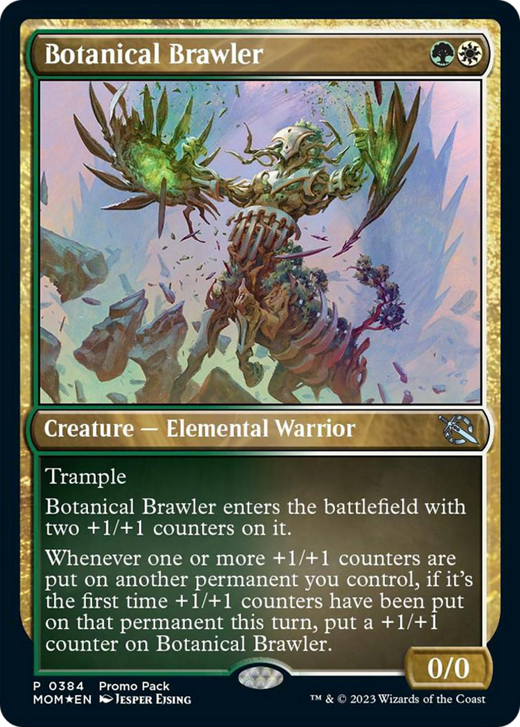 Botanical Brawler (Promo Pack) [March of the Machine Promos] | Jomio and Rueliete's Cards and Comics