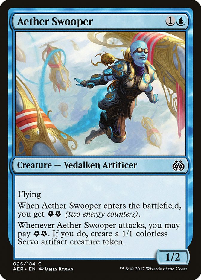 Aether Swooper [Aether Revolt] | Jomio and Rueliete's Cards and Comics