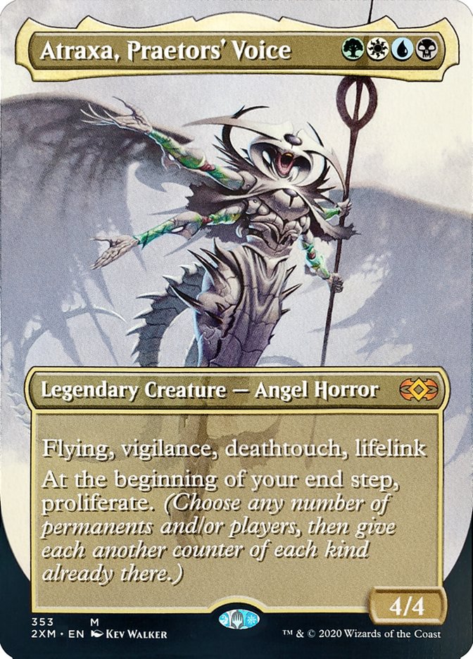 Atraxa, Praetors' Voice (Toppers) [Double Masters] | Jomio and Rueliete's Cards and Comics