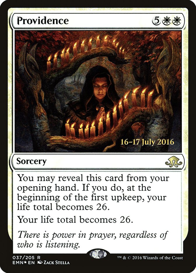 Providence [Eldritch Moon Prerelease Promos] | Jomio and Rueliete's Cards and Comics