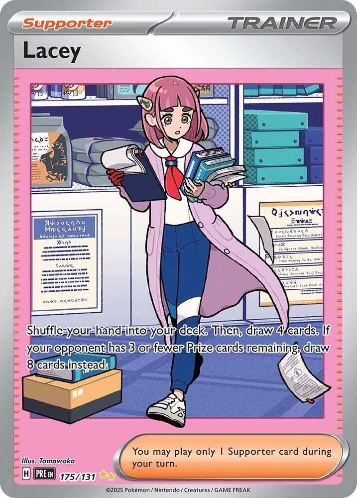 Lacey (175/131) [Scarlet & Violet: Prismatic Evolutions] | Jomio and Rueliete's Cards and Comics