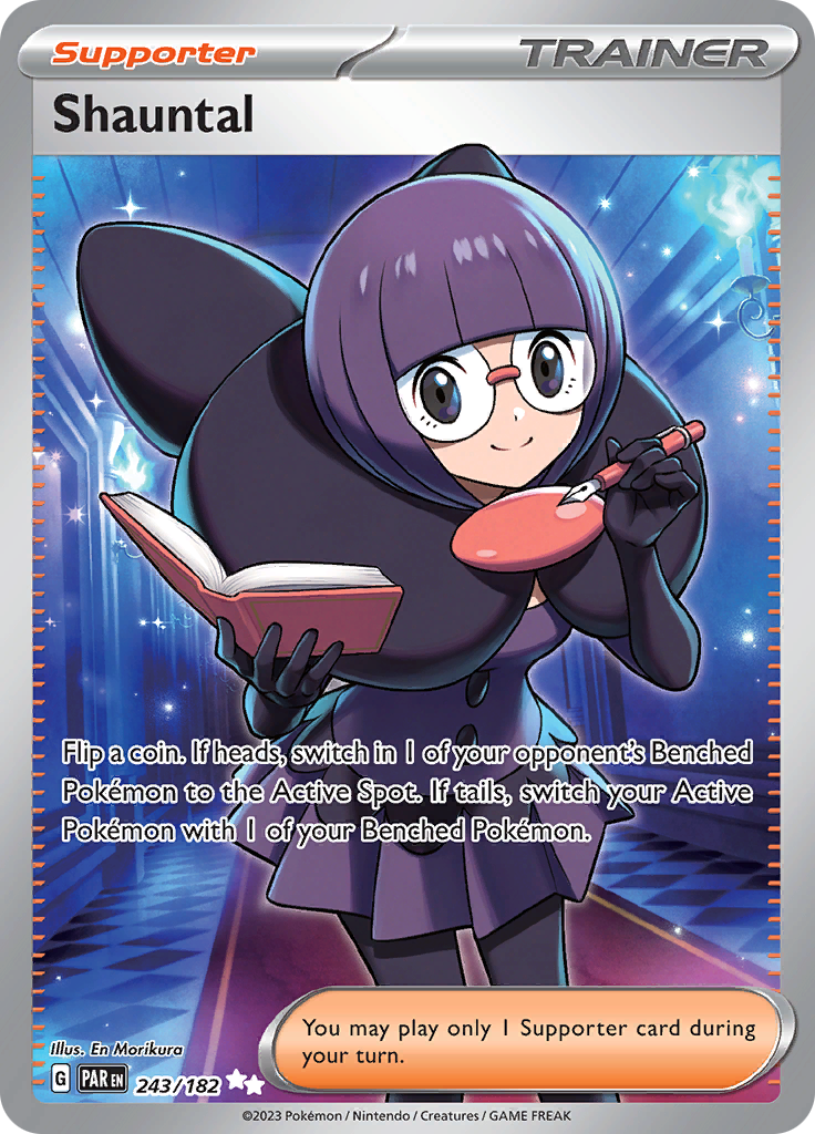 Shauntal (243/182) [Scarlet & Violet: Paradox Rift] | Jomio and Rueliete's Cards and Comics